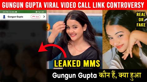 gungun gupta sec video|Gungun Gupta Reacts to Explicit Video Scandal